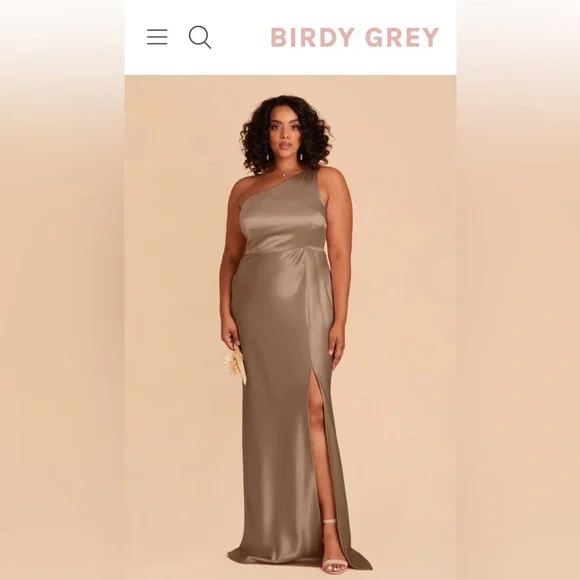 Birdy Grey Bridesmaid Dress! Size Large, Color: